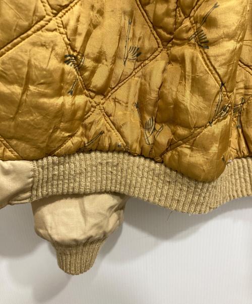 Varsity by Catalina（バーシティ バイ カタリーナ）Varsity by Catalina (バーシティ バイ カタリーナ) 70's ダービージャケット ベージュ サイズ:42の古着・服飾アイテム