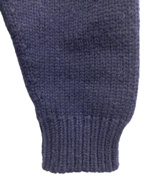 PRADA（プラダ）PRADA (プラダ) シェットランド タートルネックニット ネイビー サイズ:46の古着・服飾アイテム