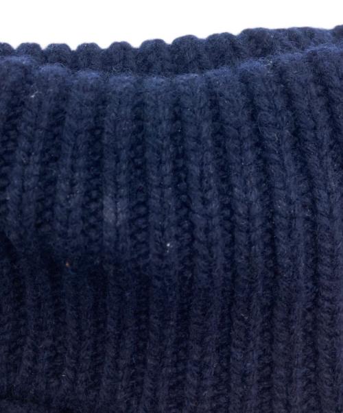 PRADA（プラダ）PRADA (プラダ) シェットランド タートルネックニット ネイビー サイズ:46の古着・服飾アイテム