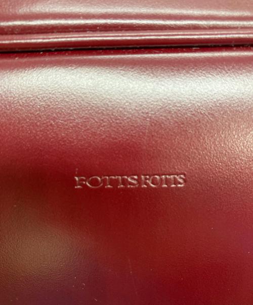 FOTTSFOTTS（フォッツフォッツ）FOTTSFOTTS (フォッツフォッツ) BOWLING BAG レッドの古着・服飾アイテム