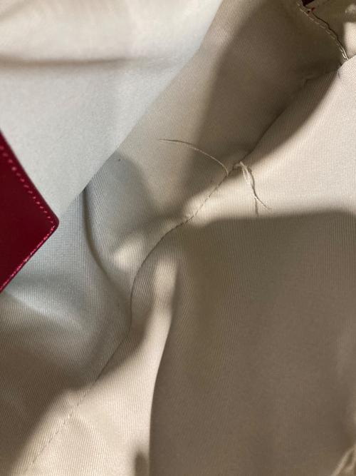 FOTTSFOTTS（フォッツフォッツ）FOTTSFOTTS (フォッツフォッツ) BOWLING BAG レッドの古着・服飾アイテム