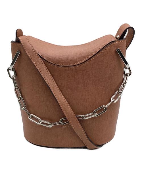 GIANNI CHIARINI（ジャンニ キアリーニ）GIANNI CHIARINI (ジャンニ キアリーニ) 2wayチェーンベルトショルダーバック ブラウンの古着・服飾アイテム