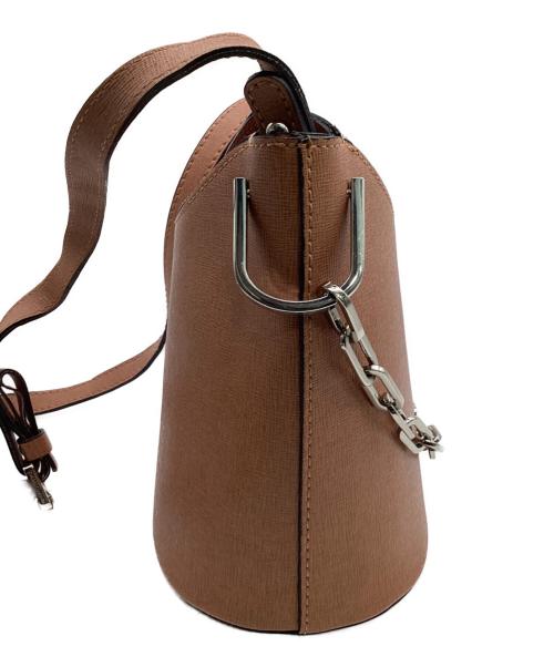 GIANNI CHIARINI（ジャンニ キアリーニ）GIANNI CHIARINI (ジャンニ キアリーニ) 2wayチェーンベルトショルダーバック ブラウンの古着・服飾アイテム