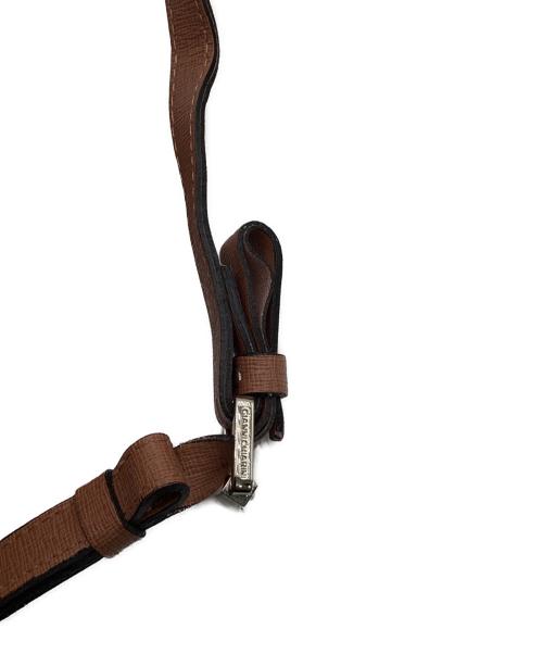 GIANNI CHIARINI（ジャンニ キアリーニ）GIANNI CHIARINI (ジャンニ キアリーニ) 2wayチェーンベルトショルダーバック ブラウンの古着・服飾アイテム