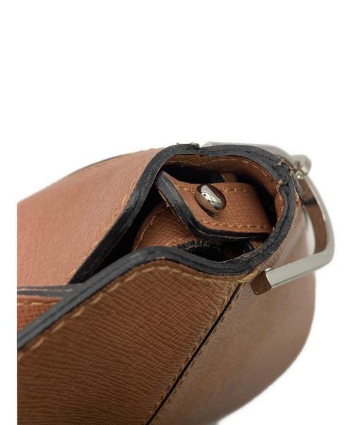 GIANNI CHIARINI（ジャンニ キアリーニ）GIANNI CHIARINI (ジャンニ キアリーニ) 2wayチェーンベルトショルダーバック ブラウンの古着・服飾アイテム