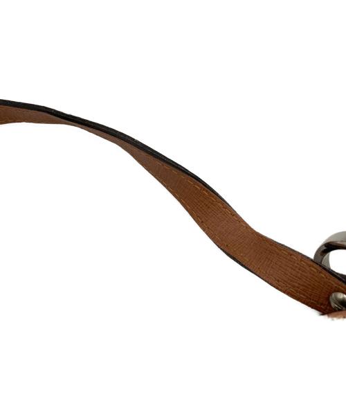 GIANNI CHIARINI（ジャンニ キアリーニ）GIANNI CHIARINI (ジャンニ キアリーニ) 2wayチェーンベルトショルダーバック ブラウンの古着・服飾アイテム
