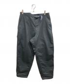 THE NORTHFACE PURPLELABELザ・ノースフェイス パープルレーベル）の古着「Stretch Twill Wide Tapered Pants/ストレッチツイル ワイドテーパードパンツ」｜グレー