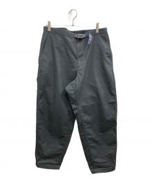 THE NORTHFACE PURPLELABEL（ザ・ノースフェイス パープルレーベル）の古着「Stretch Twill Wide Tapered Pants/ストレッチツイル ワイドテーパードパンツ」｜グレー