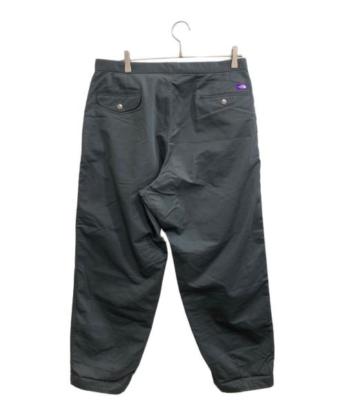 THE NORTHFACE PURPLELABEL（ザ・ノースフェイス パープルレーベル）THE NORTHFACE PURPLELABEL (ザ・ノースフェイス パープルレーベル) Stretch Twill Wide Tapered Pants/ストレッチツイル ワイドテーパードパンツ グレー サイズ:34の古着・服飾アイテム