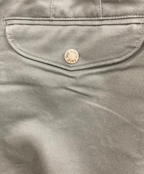 THE NORTHFACE PURPLELABEL（ザ・ノースフェイス パープルレーベル）THE NORTHFACE PURPLELABEL (ザ・ノースフェイス パープルレーベル) Stretch Twill Wide Tapered Pants/ストレッチツイル ワイドテーパードパンツ グレー サイズ:34の古着・服飾アイテム