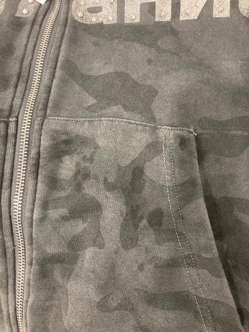 dig your own grave（デグヨアオウングレイブ）dig your own grave (デグヨアオウングレイブ) FUR HOODIE/ファーフーディー グレー サイズ:1の古着・服飾アイテム