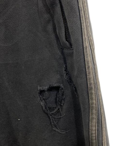 TROUBLED WATERS（トラブルウォーター）TROUBLED WATERS (トラブルウォーター) サイドラインスウェットパンツ ブラック サイズ:Ｍの古着・服飾アイテム