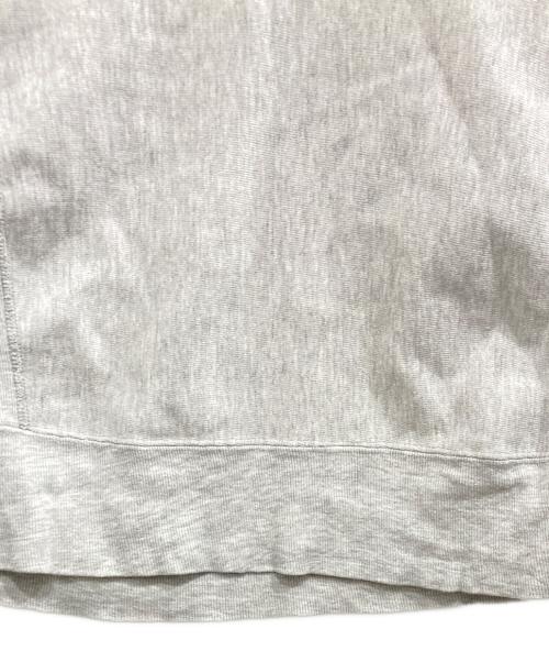 Champion REVERSE WEAVE（チャンピオン リバース ウィーブ）Champion REVERSE WEAVE (チャンピオン リバース ウィーブ) 2段プリントリバースウィーブスウェットプルオーバーパーカー グレー サイズ:Sの古着・服飾アイテム