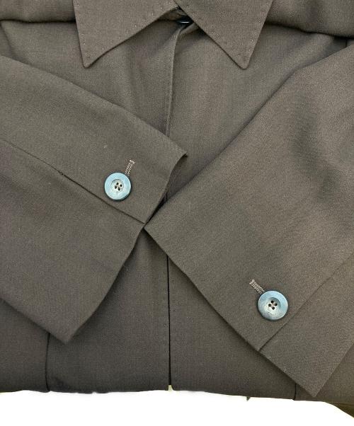 MaxMara（マックスマーラ）MaxMara (マックスマーラ) ウール混コート ブラウン サイズ:44の古着・服飾アイテム