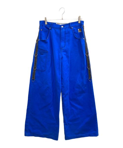 stuka（ストゥーカ）stuka (ストゥーカ) Double Pocket Baggy Jeans ブルー サイズ:32の古着・服飾アイテム