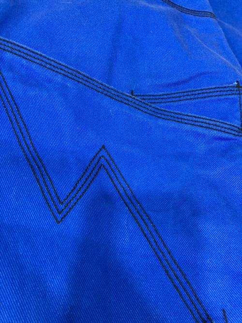 stuka（ストゥーカ）stuka (ストゥーカ) Double Pocket Baggy Jeans ブルー サイズ:32の古着・服飾アイテム