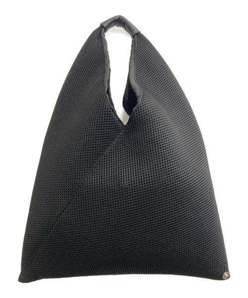 MM6 Maison Margiela（エムエムシックスメゾンマルジェラ）MM6 Maison Margiela (エムエムシックスメゾンマルジェラ) ジャパニーズメッシュトートバッグ ブラックの古着・服飾アイテム