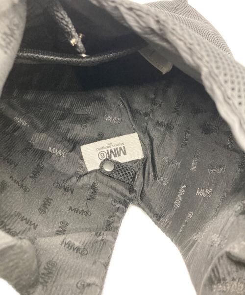 MM6 Maison Margiela（エムエムシックスメゾンマルジェラ）MM6 Maison Margiela (エムエムシックスメゾンマルジェラ) ジャパニーズメッシュトートバッグ ブラックの古着・服飾アイテム