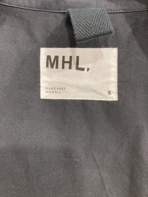 MHL（エムエイチエル）MHL (エムエイチエル) DENSE COTTON NYLON PLAINWEAVE ブラック サイズ:Sの古着・服飾アイテム