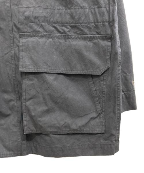 MHL（エムエイチエル）MHL (エムエイチエル) DENSE COTTON NYLON PLAINWEAVE ブラック サイズ:Sの古着・服飾アイテム