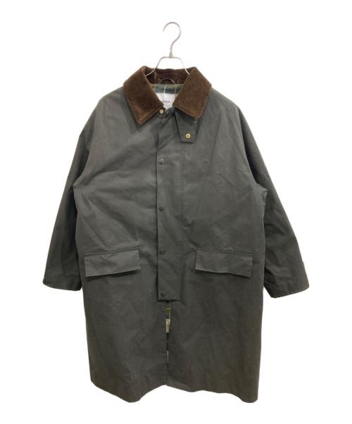 Barbour（バブアー）Barbour (バブアー) MARKAWARE (マーカウェア) 別注 BURGHLEY コート/バーレー　コート ダークグリーン サイズ:1の古着・服飾アイテム