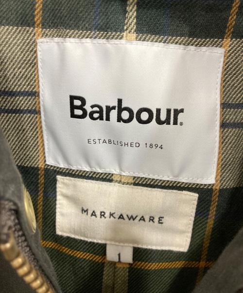 Barbour（バブアー）Barbour (バブアー) MARKAWARE (マーカウェア) 別注 BURGHLEY コート/バーレー　コート ダークグリーン サイズ:1の古着・服飾アイテム