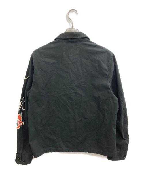 NEIGHBORHOOD（ネイバーフッド）NEIGHBORHOOD (ネイバーフッド) スーベニアジャケット/SOUVENIR-C/C-JKT ブラック サイズ:Ｌの古着・服飾アイテム