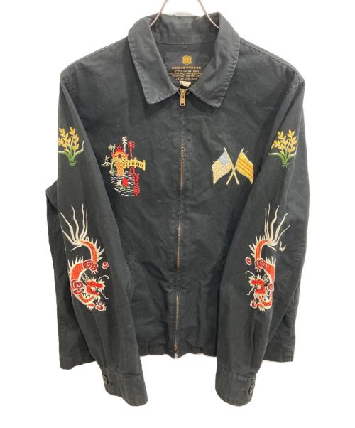 NEIGHBORHOOD（ネイバーフッド）NEIGHBORHOOD (ネイバーフッド) スーベニアジャケット/SOUVENIR-C/C-JKT ブラック サイズ:Ｌの古着・服飾アイテム