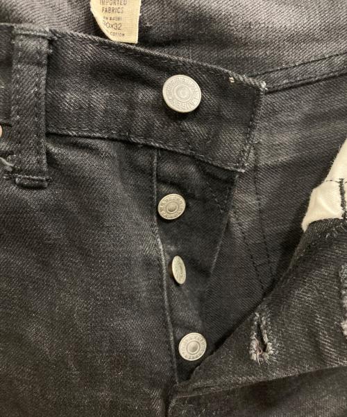 RRL（ダブルアールエル）RRL (ダブルアールエル) NEW BLACK ON BLACK SLIM FIT デニムパンツ/ニューブラックonブラック　スリムフィット　デニムパンツ ブラック サイズ:W30 L32の古着・服飾アイテム
