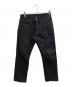 RRL（ダブルアールエル）の古着「NEW BLACK ON BLACK SLIM FIT デニムパンツ/ニューブラックonブラック　スリムフィット　デニムパンツ」｜ブラック