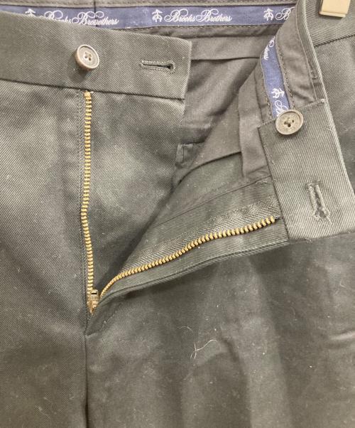 BROOKS BROTHERS（ブルックスブラザーズ）BROOKS BROTHERS (ブルックスブラザーズ) Ron Herman (ロンハーマン) 別注 チノストレートパンツ ブラック サイズ:Ｗ30の古着・服飾アイテム