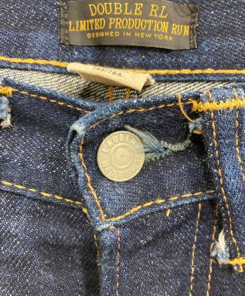 RRL（ダブルアールエル）RRL (ダブルアールエル) ヘンプコットン デニムパンツ インディゴ サイズ:Ｗ29 L30の古着・服飾アイテム