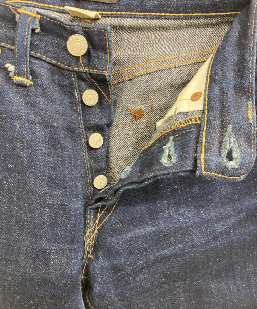 RRL（ダブルアールエル）RRL (ダブルアールエル) ヘンプコットン デニムパンツ インディゴ サイズ:Ｗ29 L30の古着・服飾アイテム