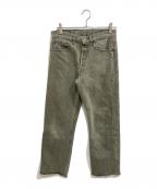 LEVI'Sリーバイス）の古着「501デニムパンツ」｜カーキ