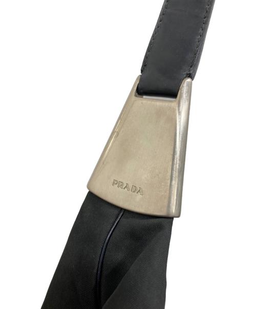 PRADA（プラダ）PRADA (プラダ) ワンショルダーハンドバッグ ブラックの古着・服飾アイテム