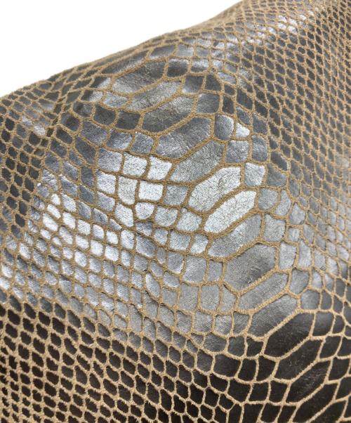 STELLA McCARTNEY（ステラマッカートニー）STELLA McCARTNEY (ステラマッカートニー) パイソンチェーンショルダーバッグ ブラウンの古着・服飾アイテム