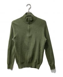 POLO RALPH LAUREN（ポロ・ラルフローレン）の古着「LS HZ-LONG SLEEVE-PULLOVER」｜グリーン