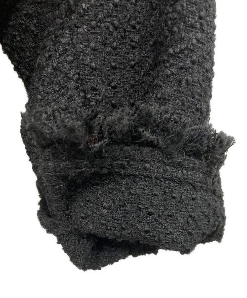 STATE OF MIND（ステートオブマインド）STATE OF MIND (ステートオブマインド) tweed jacket/ツイードジャケット ブラック サイズ:Mの古着・服飾アイテム