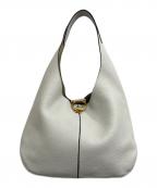 Salvatore Ferragamoサルヴァトーレ フェラガモ）の古着「ガンチーニ ホーボーバッグ」｜ライトグレー