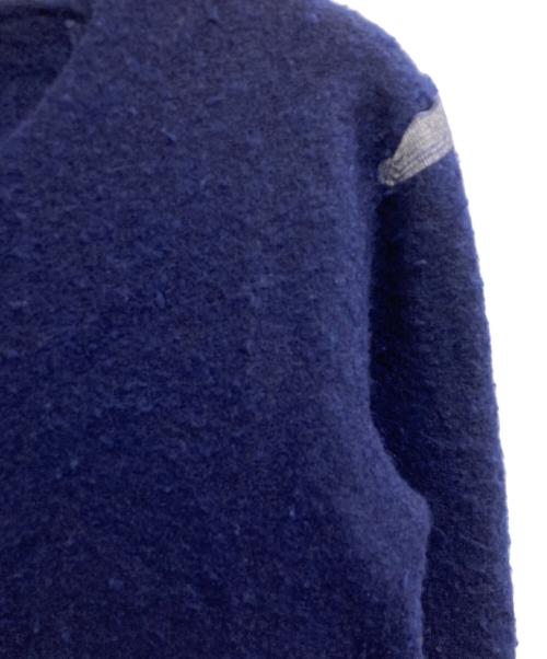 COMME des GARCONS HOMME PLUS（コムデギャルソンオムプリュス）COMME des GARCONS HOMME PLUS (コムデギャルソンオムプリュス) 縮絨ニット ネイビー サイズ:-の古着・服飾アイテム