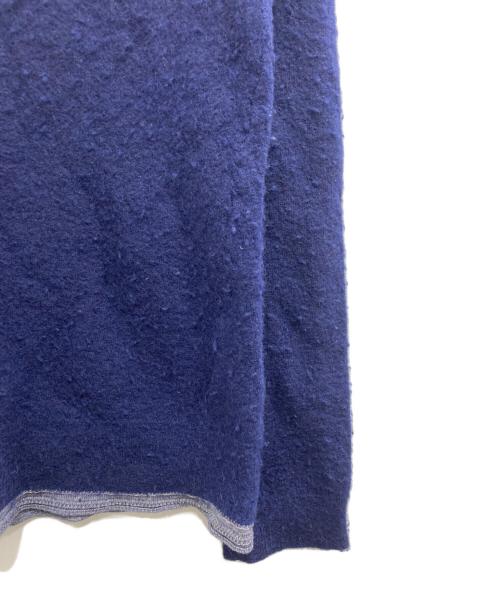 COMME des GARCONS HOMME PLUS（コムデギャルソンオムプリュス）COMME des GARCONS HOMME PLUS (コムデギャルソンオムプリュス) 縮絨ニット ネイビー サイズ:-の古着・服飾アイテム