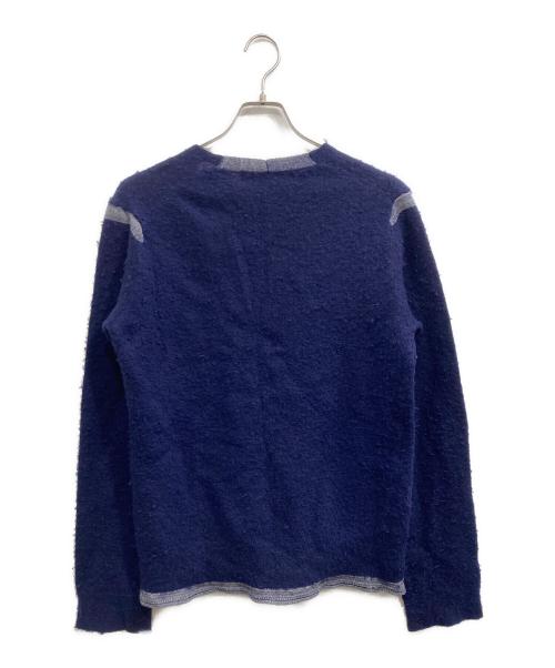 COMME des GARCONS HOMME PLUS（コムデギャルソンオムプリュス）COMME des GARCONS HOMME PLUS (コムデギャルソンオムプリュス) 縮絨ニット ネイビー サイズ:-の古着・服飾アイテム