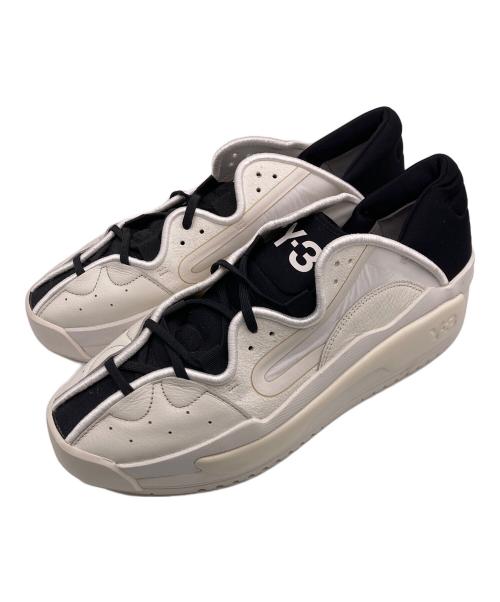 Y-3（ワイスリー）Y-3 (ワイスリー) HOKORI 2ローカットスニーカー ホワイト サイズ:29cm/UK10.5/US11/FR45 1/3の古着・服飾アイテム