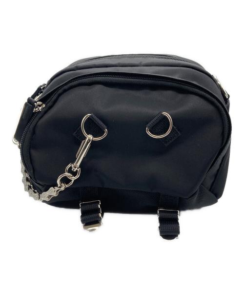 POTR（ピー・オー・ティー・アール）POTR (ピー・オー・ティー・アール) SHOULDER BAG ブラックの古着・服飾アイテム