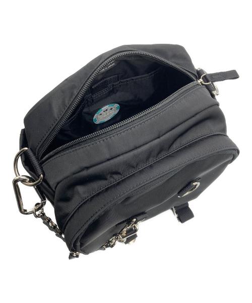 POTR（ピー・オー・ティー・アール）POTR (ピー・オー・ティー・アール) SHOULDER BAG ブラックの古着・服飾アイテム