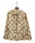 BURBERRY LONDON（バーバリーロンドン）の古着「総柄シルクシャツ」｜ベージュ