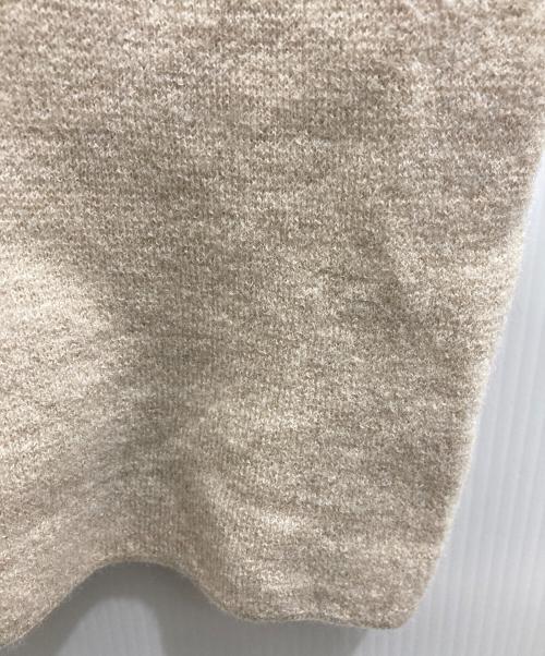 BORDERS at BALCONY（ボーダーズアットバルコニー）BORDERS at BALCONY (ボーダーズアットバルコニー) ロングニットワンピース ベージュ サイズ:38の古着・服飾アイテム