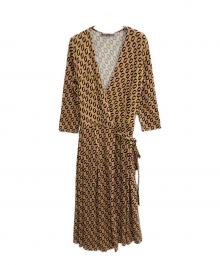 WEEKEND Max Mara（ウィークエンド マックスマーラ）の古着「カシュクールワンピース」｜ピンク