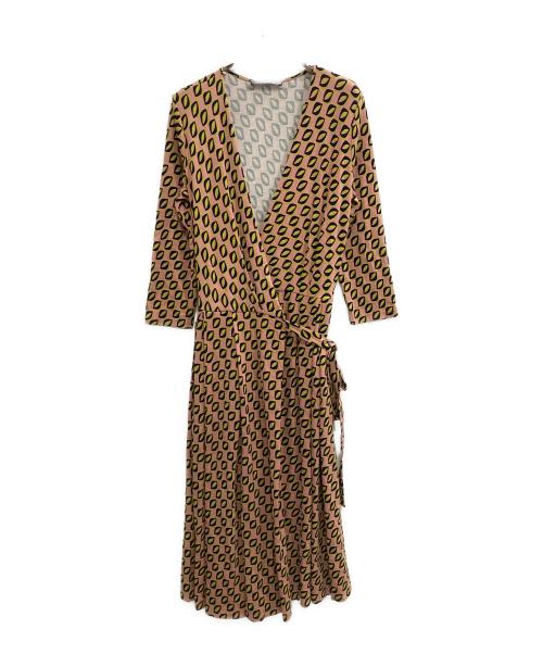 WEEKEND Max Mara（ウィークエンド マックスマーラ）WEEKEND Max Mara (ウィークエンド マックスマーラ) カシュクールワンピース ピンク サイズ:Ｓの古着・服飾アイテム