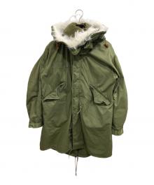 US ARMY（ユーエスアーミー）の古着「M-65 フード・ライナー付きモッズコート/フィッシュテールパーカー」｜グリーン